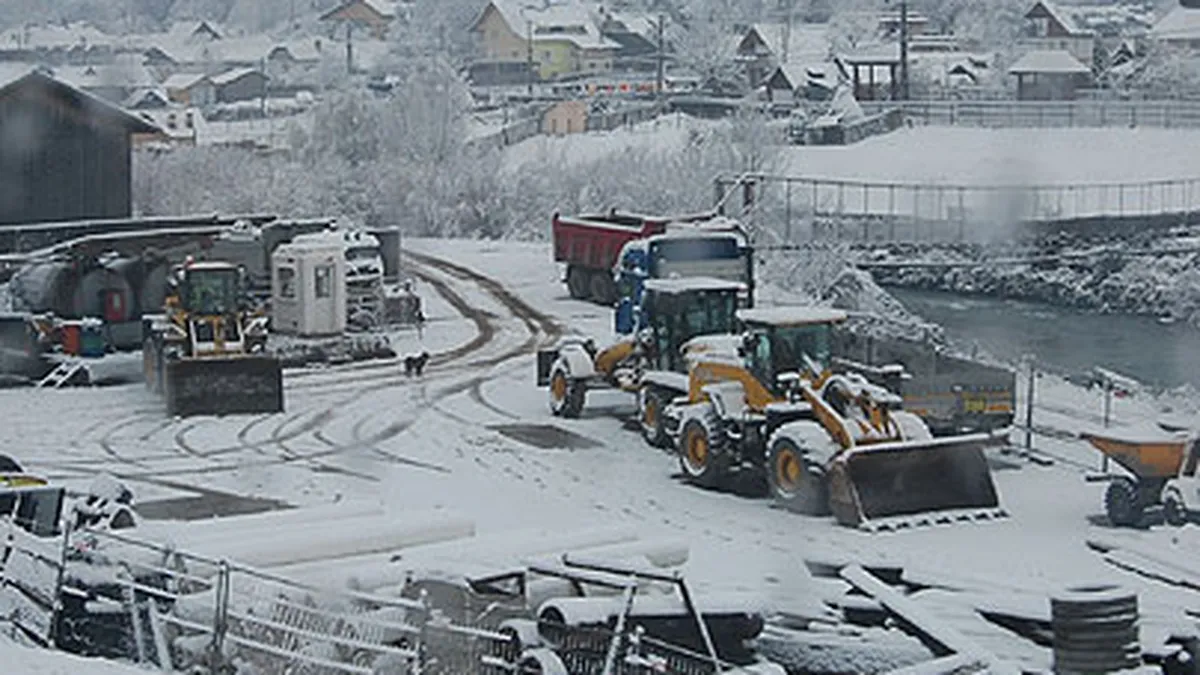 Codul portocaliu de viscol a fost extins la 18 judete