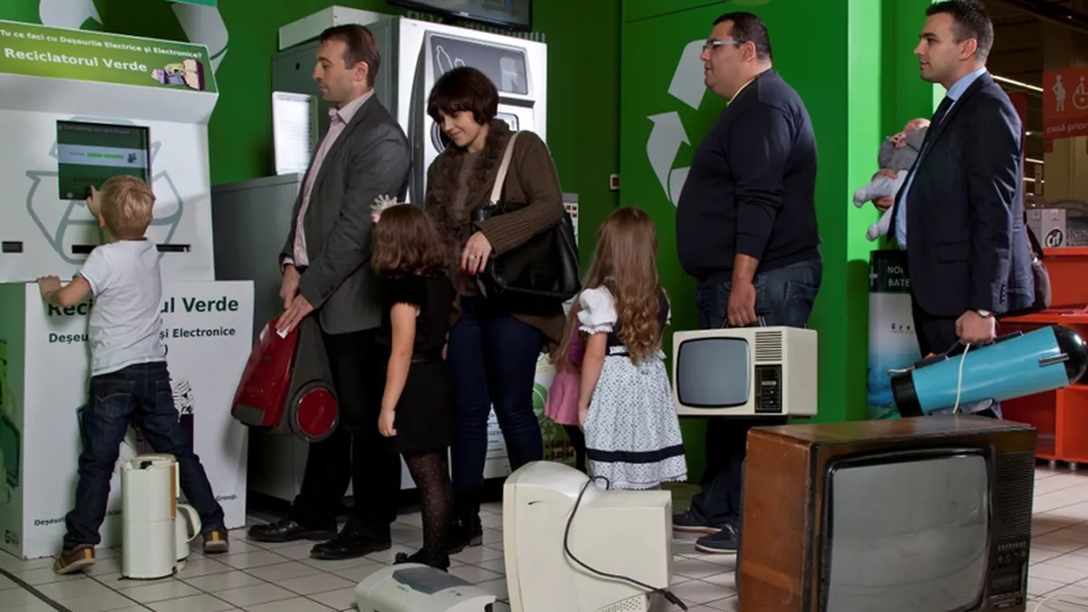 125 tone deseuri electrice colectate pentru reciclat in a doua jumatate a anului trecut