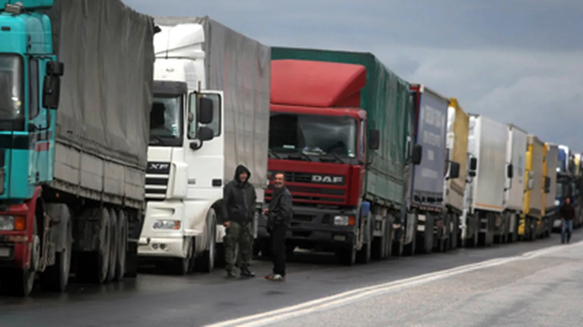Amenzi mai mici pentru transportatorii rutieri