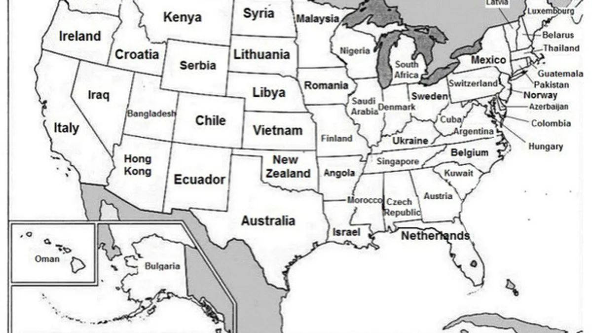 PIB-ul Romaniei, cat cel al statului Iowa, a 30-a economie din SUA