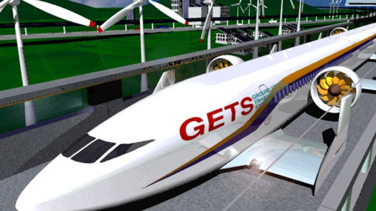 Tren-avion controlat de computer: Cand ar putea intra in circulatie