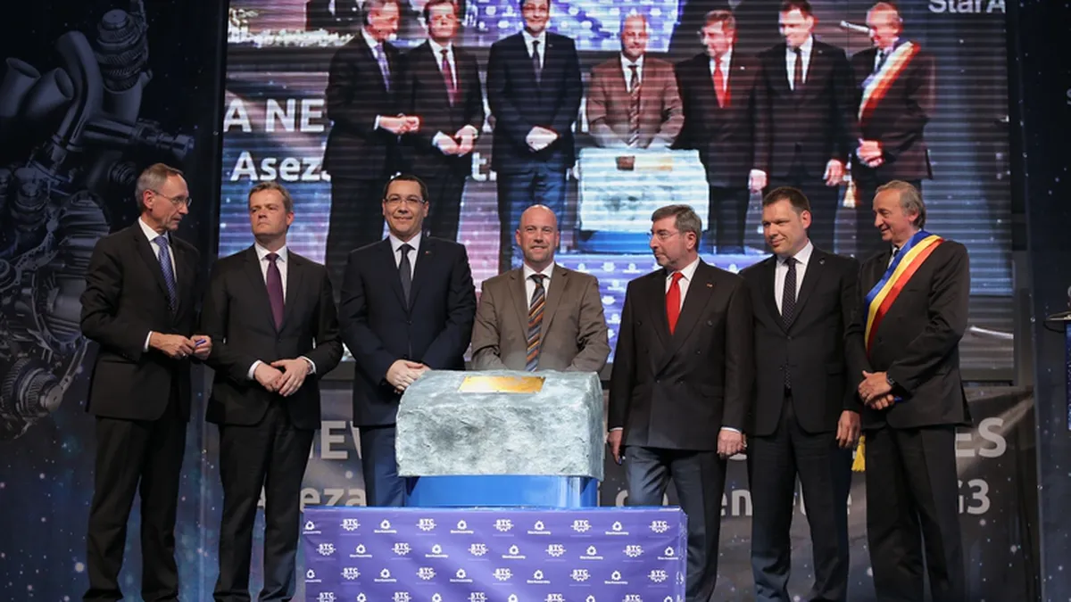 Ponta: Imi doresc ca de la cutii de viteza sa ajungem la un autoturism Mercedes fabricat in Romania