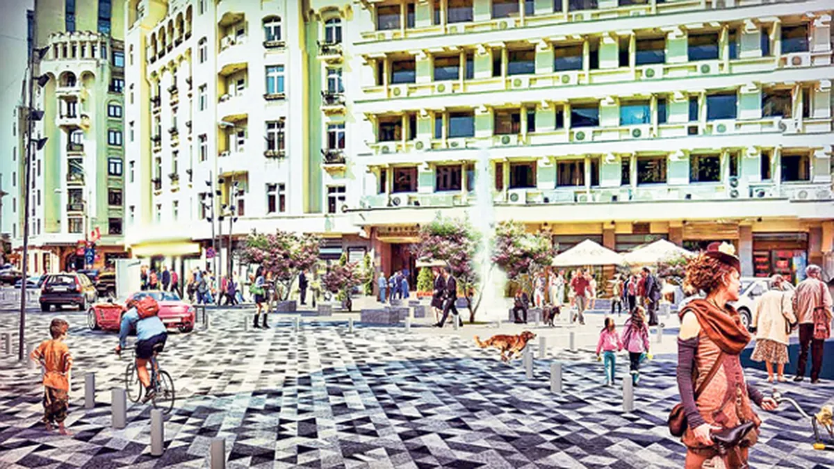 Cum va arata centrul Bucurestiului, dupa investitii de 200 milioane euro (Foto)