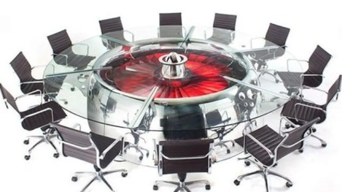 Ideile tale pot decola cu ajutorul acestei mese de sedinte