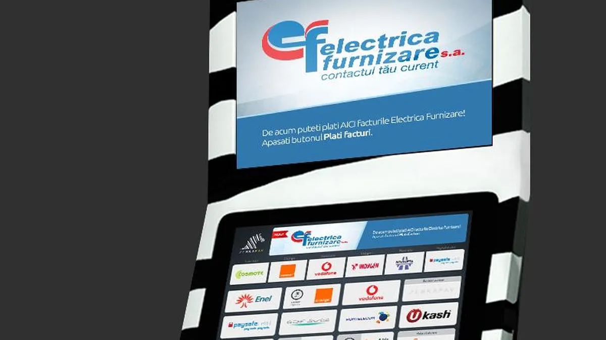 Facturile Electrica pot fi platite la terminalele ZebraPay