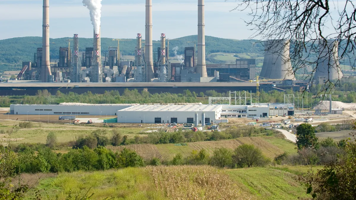 Premiera in Romania: O fabrica din Turceni va folosi gips sintetic