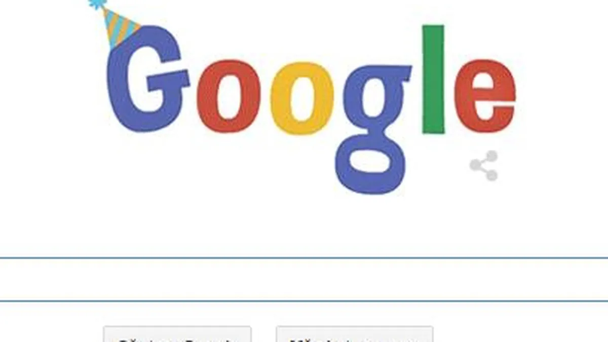 Google sarbatoreste 16 ani de la infiintare printr-un logo special