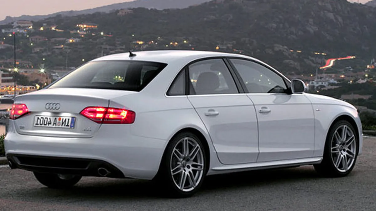 De ce recheama Audi in service 850.000 de sedanuri A4