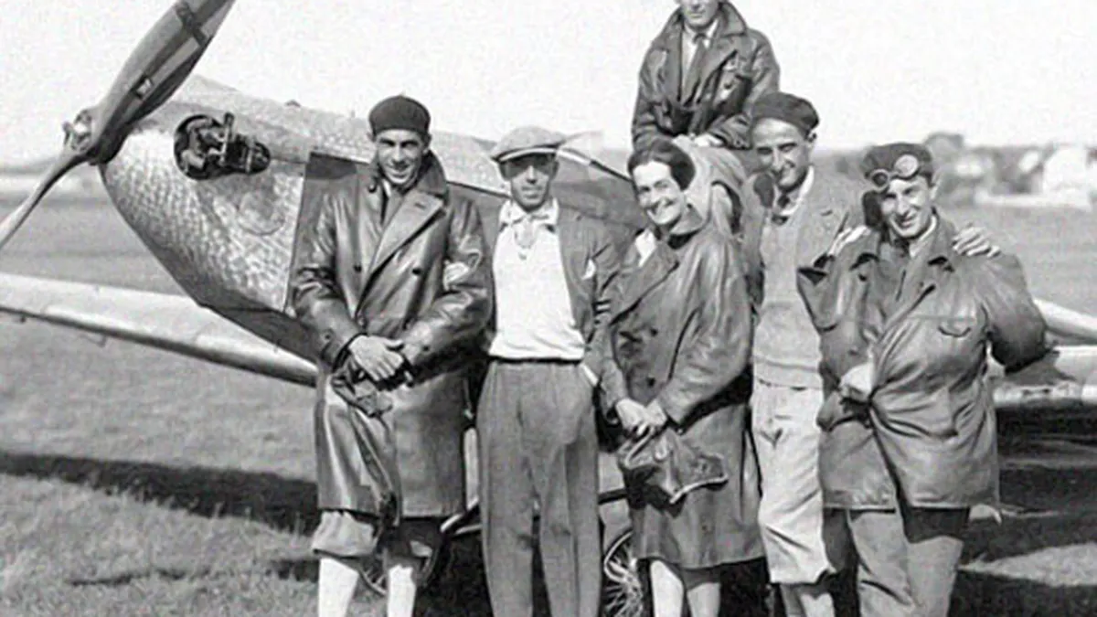 Destinul unei printese: Ioana Cantacuzino, prima femeie cu brevet de pilot din Romania