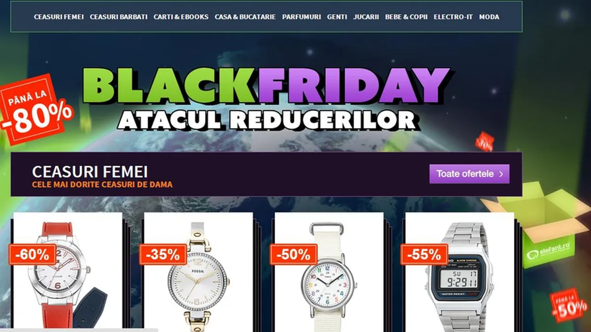 Cum arata bilantul Black Friday la Elefant.ro