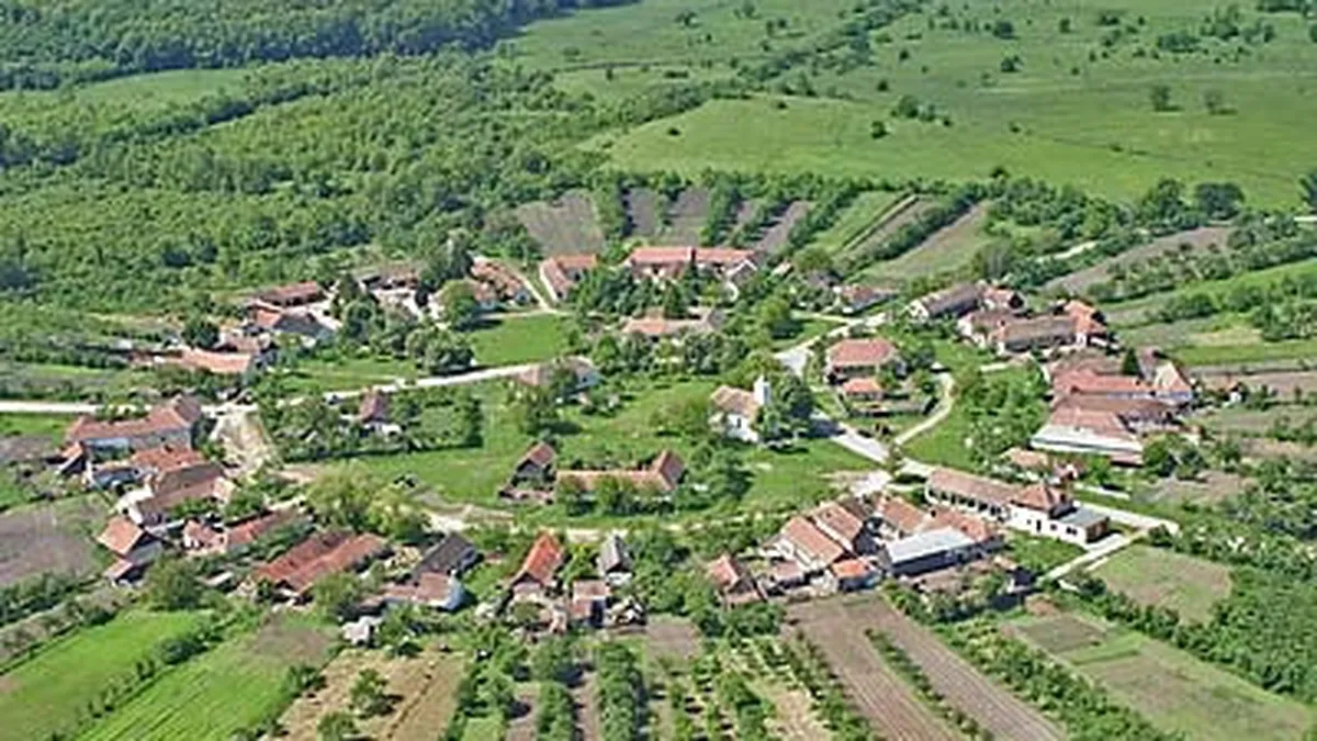 Charlottenburg, singurul sat rotund din Romania