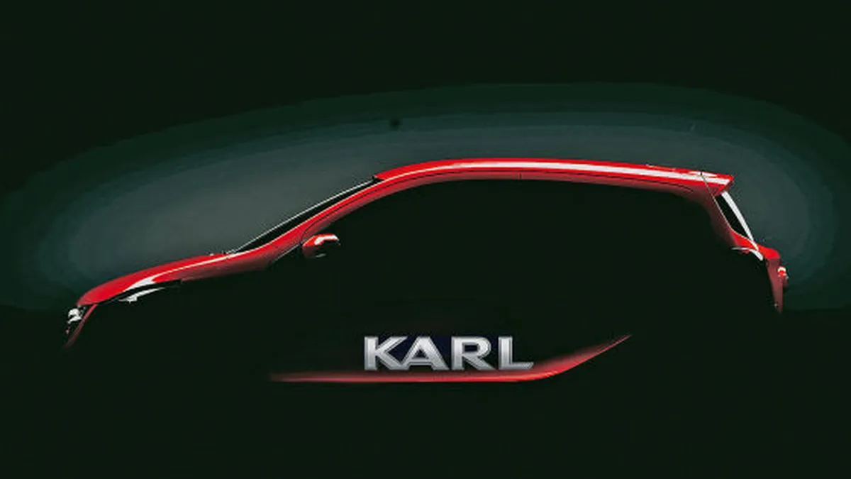 Cat va costa concurentul Dacia, Opel Karl