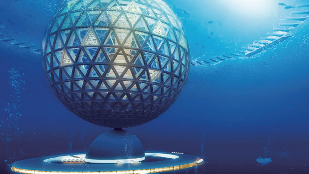 Japonezii lucreaza la primul oras subacvatic din lume. Vezi cum ar putea arata