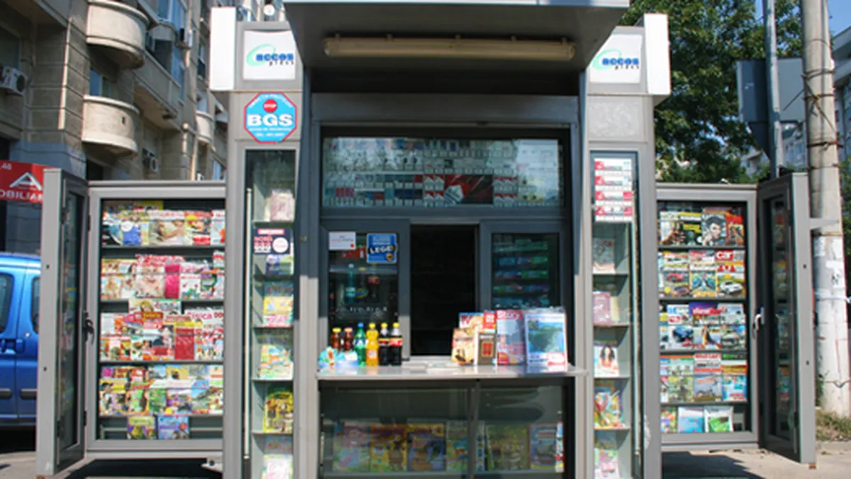Inca o lovitura pentru presa scrisa: Mare lant de chioscuri din Capitala are probleme cu Fiscul