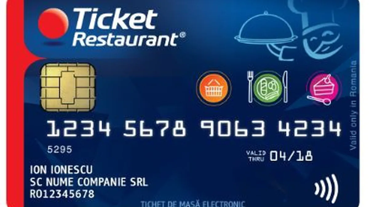 Primele carduri de masa din Romania