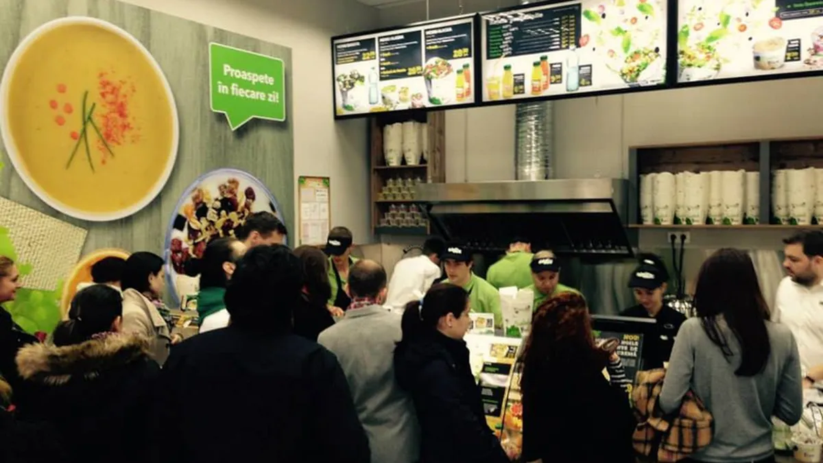 Lantul Salad Box deschide un restaurant in franciza in Baneasa Shopping City