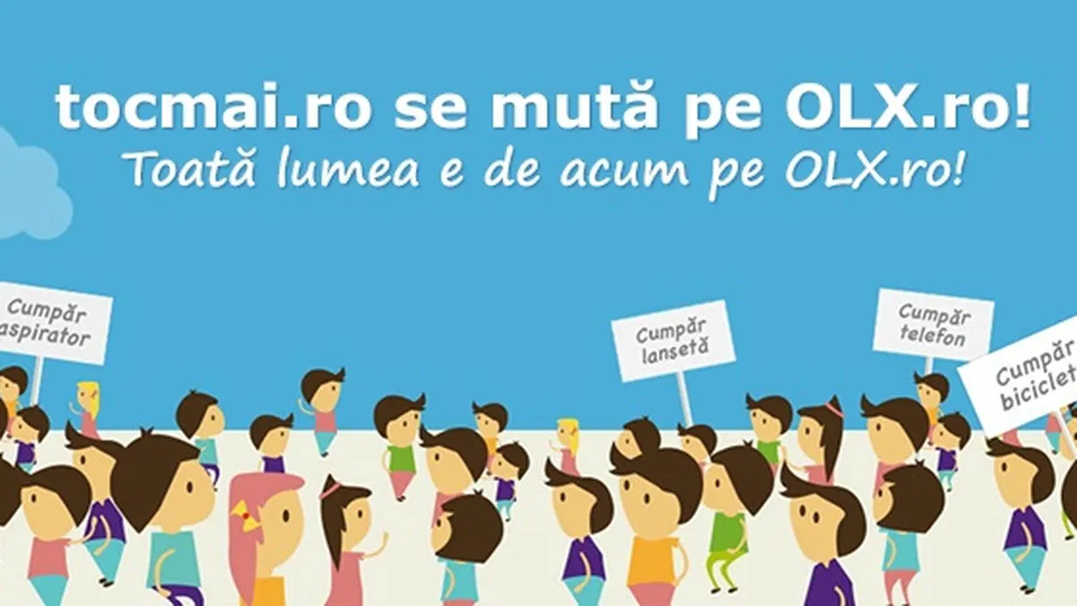 Cand se muta toate anunturile de pe tocmai.ro pe olx.ro