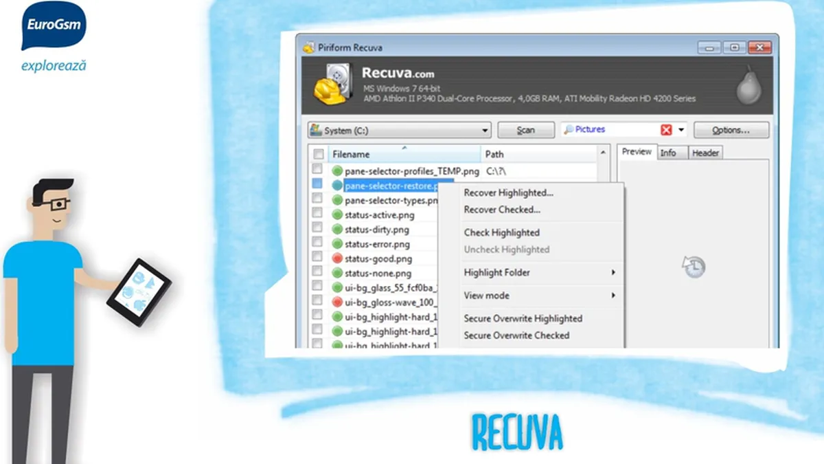 Cum putem recupera documentele sterse din memoria telefonului mobil
