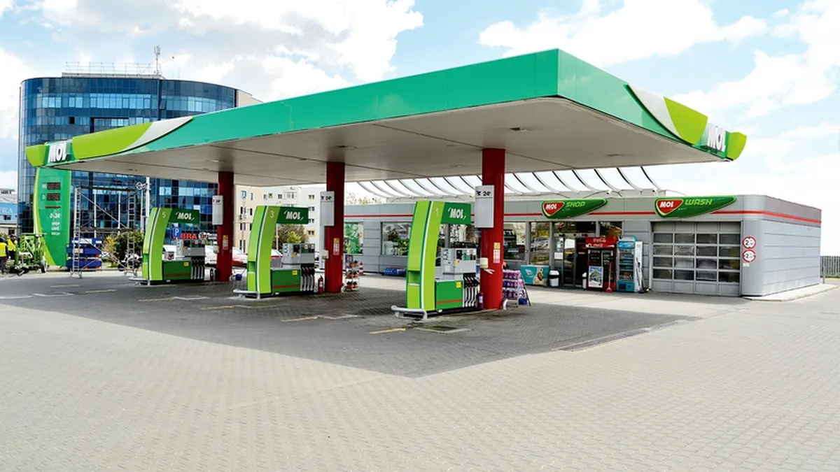 Primele 6 benzinarii Agip rebranduite in MOL