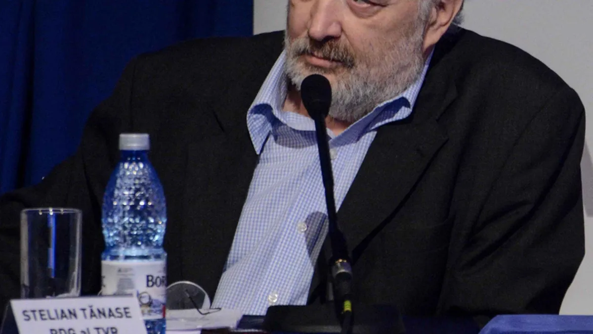 Stelian Tanase: Daca nu schimbam legea, televiziunea publica va avea o soarta tragica