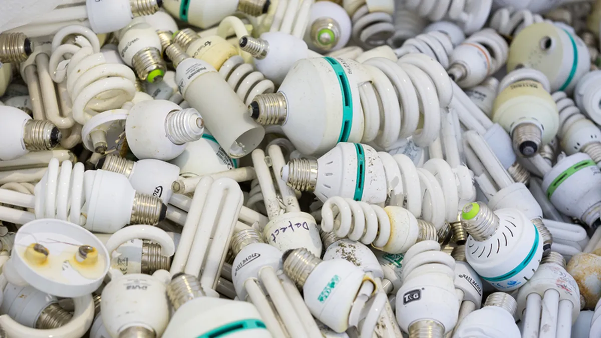 Recolamp a colectat anul trecut 476 de tone de deseuri din surse si corpuri de iluminat