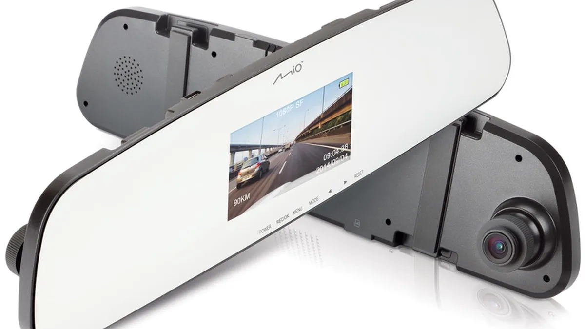 Mio lanseaza o oglinda retrovizoare digitala ce inregistreaza la rezolutie Extreme HD
