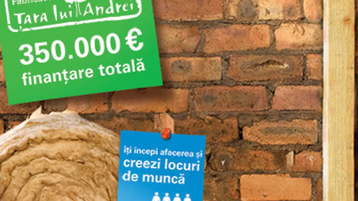 Ultima săptămână de înscrieri în Fabricat în Țara lui Andrei