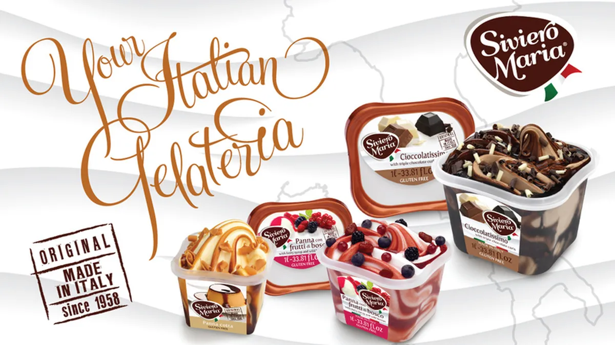 Brandul italian de inghetata Siviero Maria intra in Romania