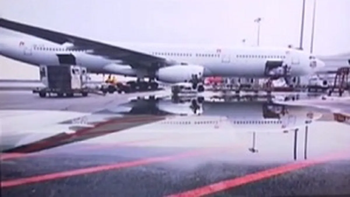 Aeroportul de 1 miliard de dolari care se scufunda