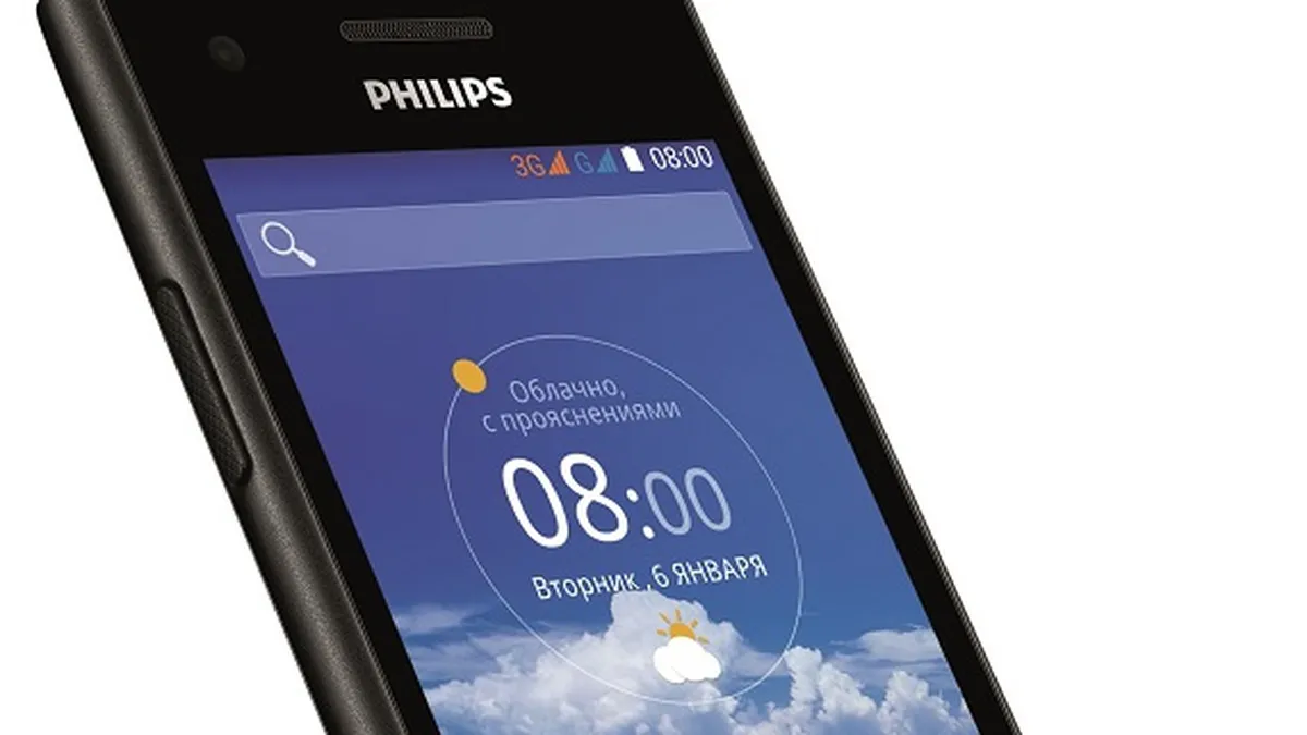Smartphone Philips cu autonomie de pana la 20 de zile, lansat in Romania