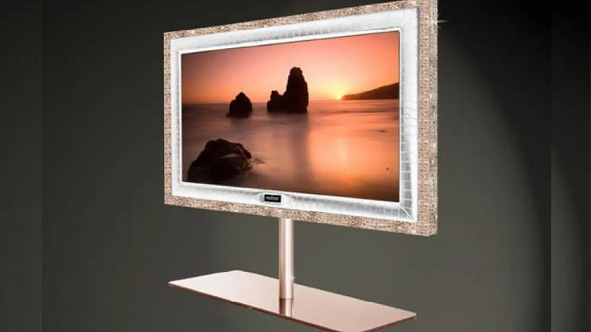 Cel mai scump televizor din lume: Costa 2,25 milioane de dolari si are 28 kg de aur (Video)