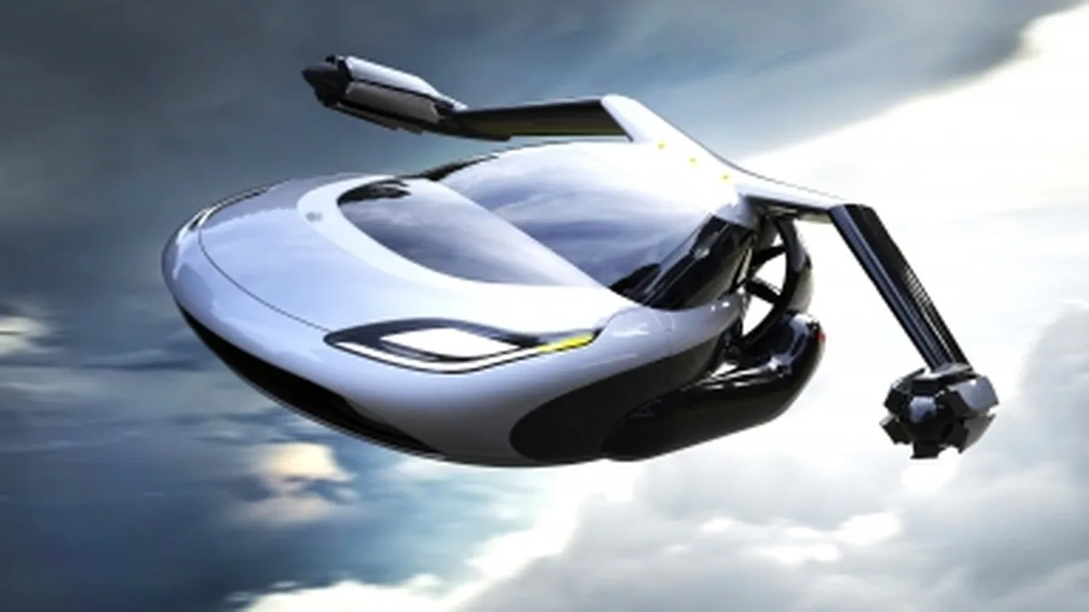 Masina-elicopter: Cum arata primul automobil zburator autonom