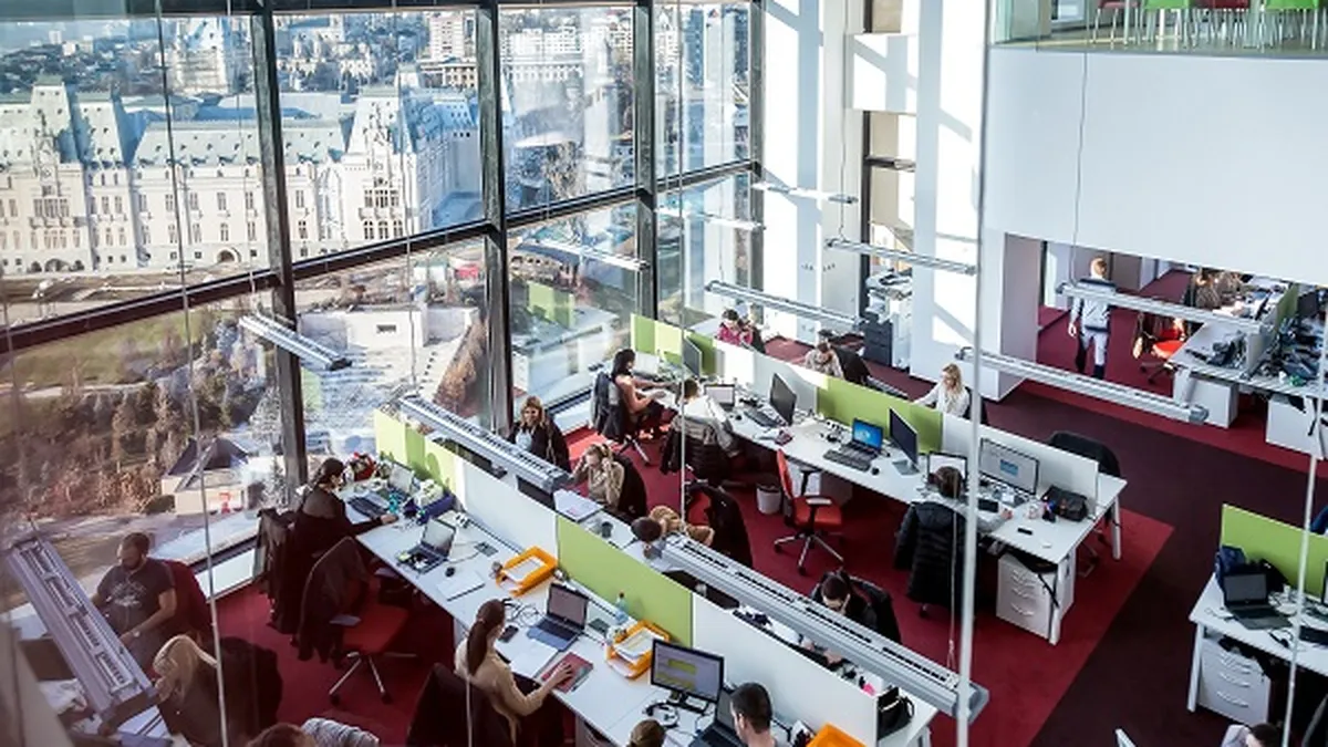 Compania cu sediul la cea mai mare inaltime din Iasi