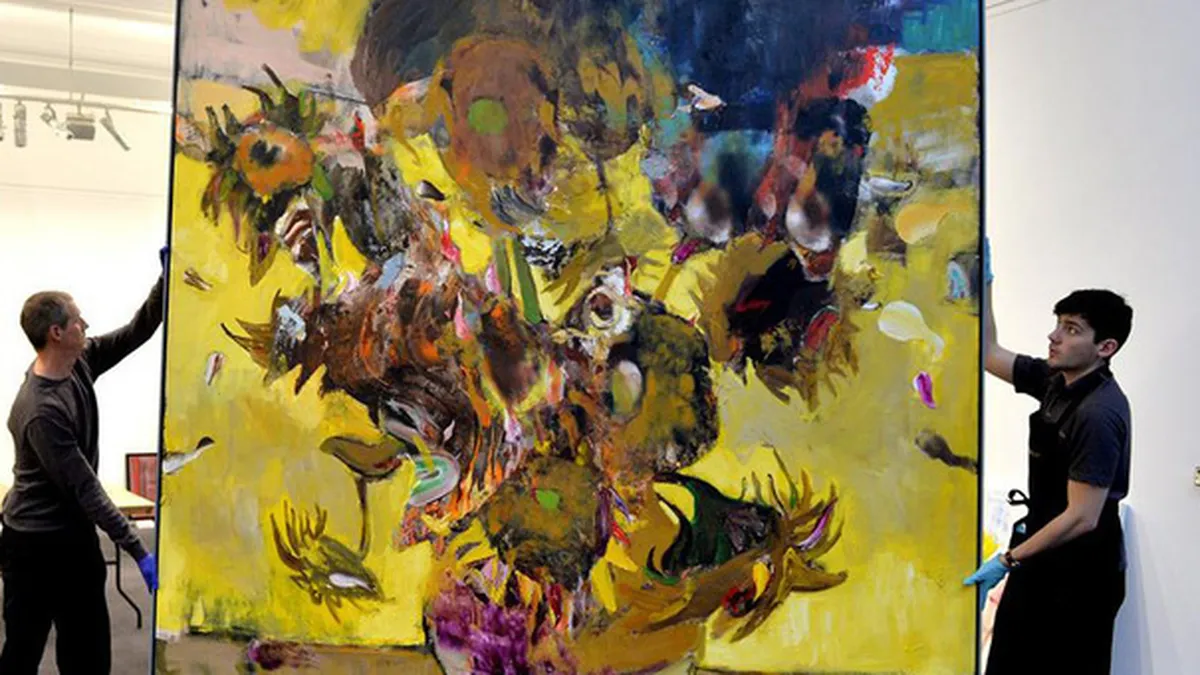 Tablou al unui tanar pictor roman, vandut cu 4 mil. euro