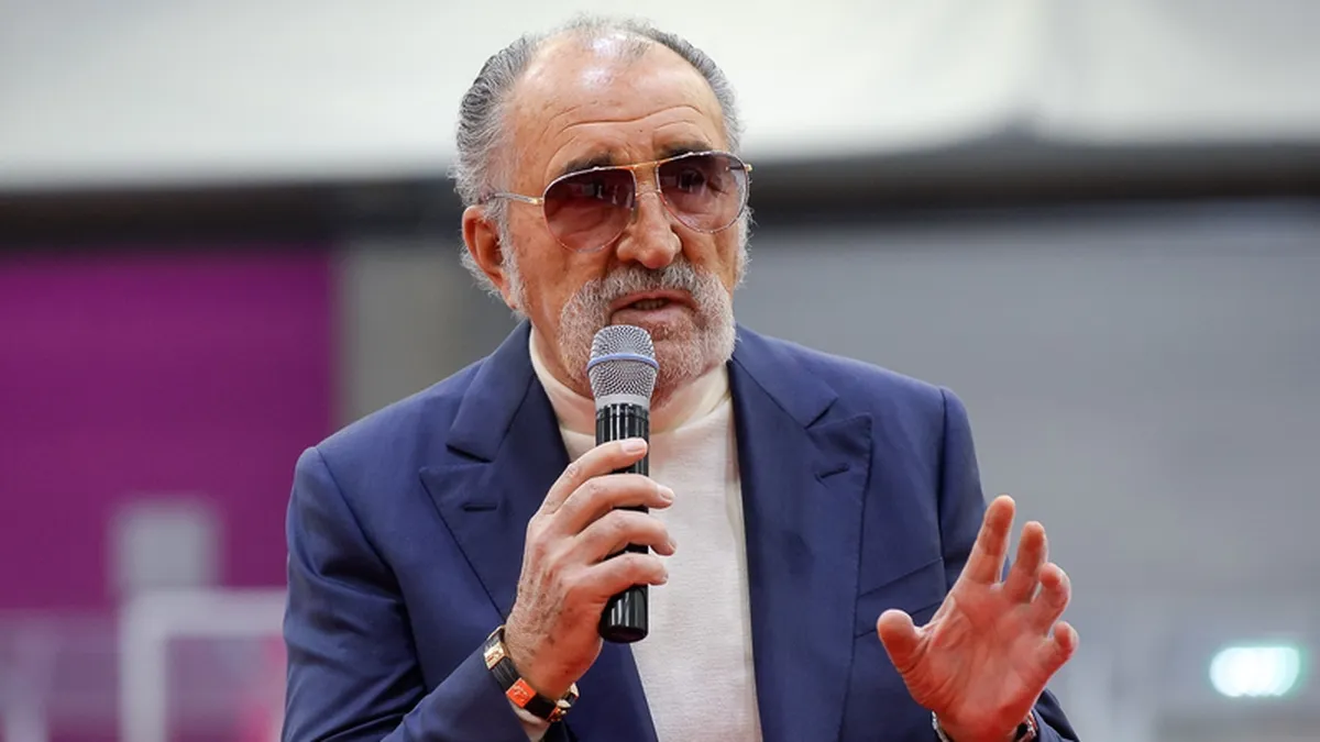 Ion Țiriac a inaugurat miercuri singurul patinoar privat din zona București-Ilfov (foto)