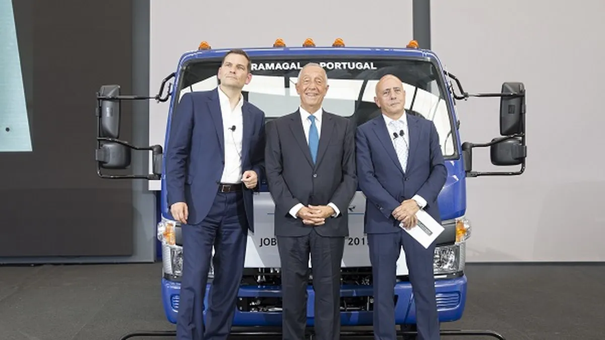 Primul autocamion electric produs in serie