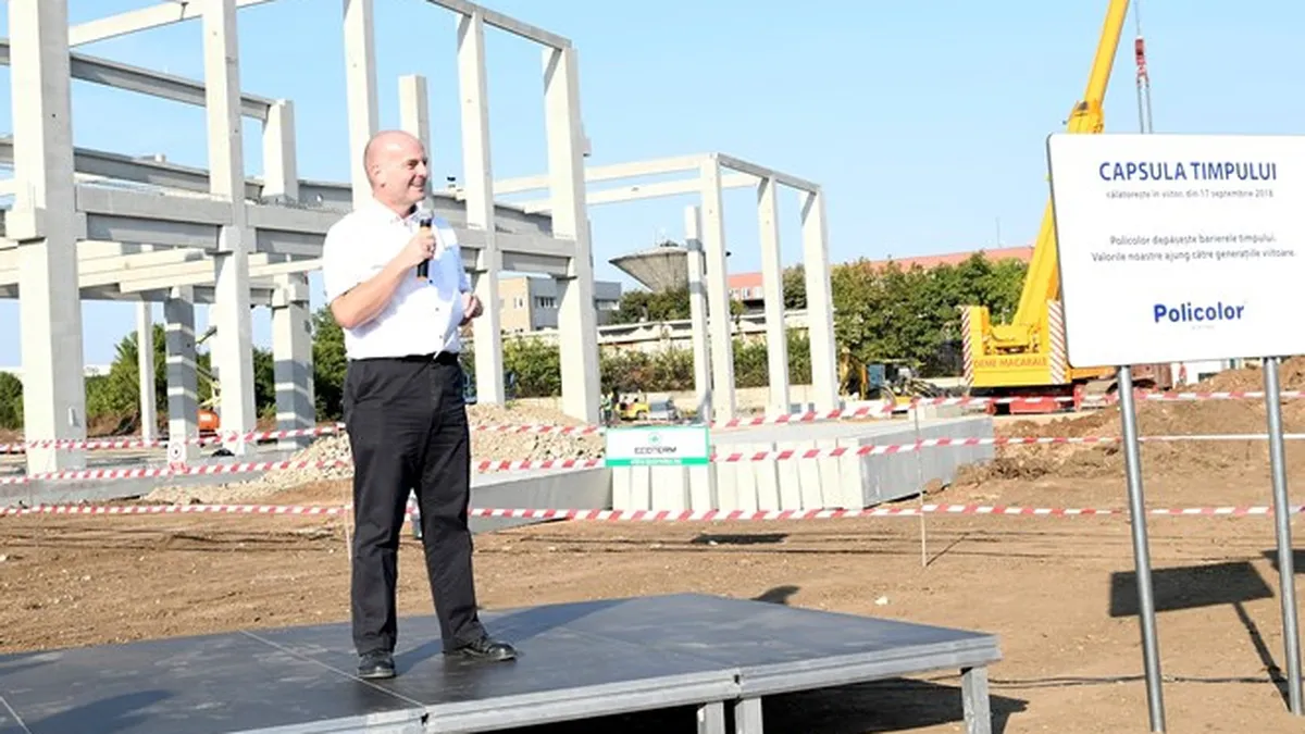 Policolor deschide in primavara fabrica din vestul Capitalei, care ii creste de 2,3 ori capacitatea de productie