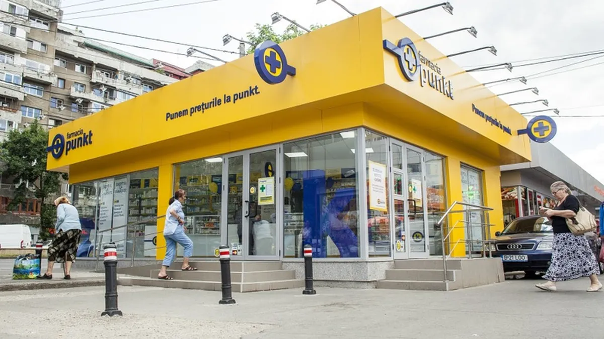 Lantul de farmacii Punkt a cumparat 46 de farmacii Belladonna