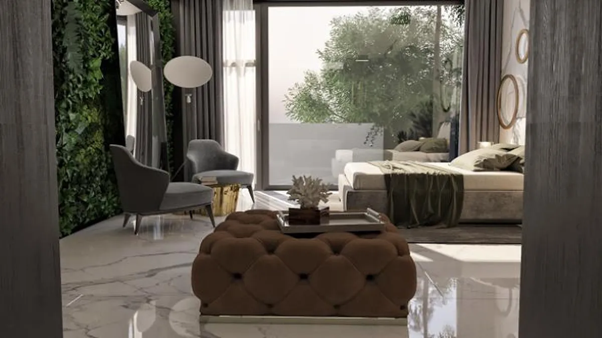 Primul bloc cu padure verticala din Romania: temperatura din locuinte va fi controlata prin smartphone