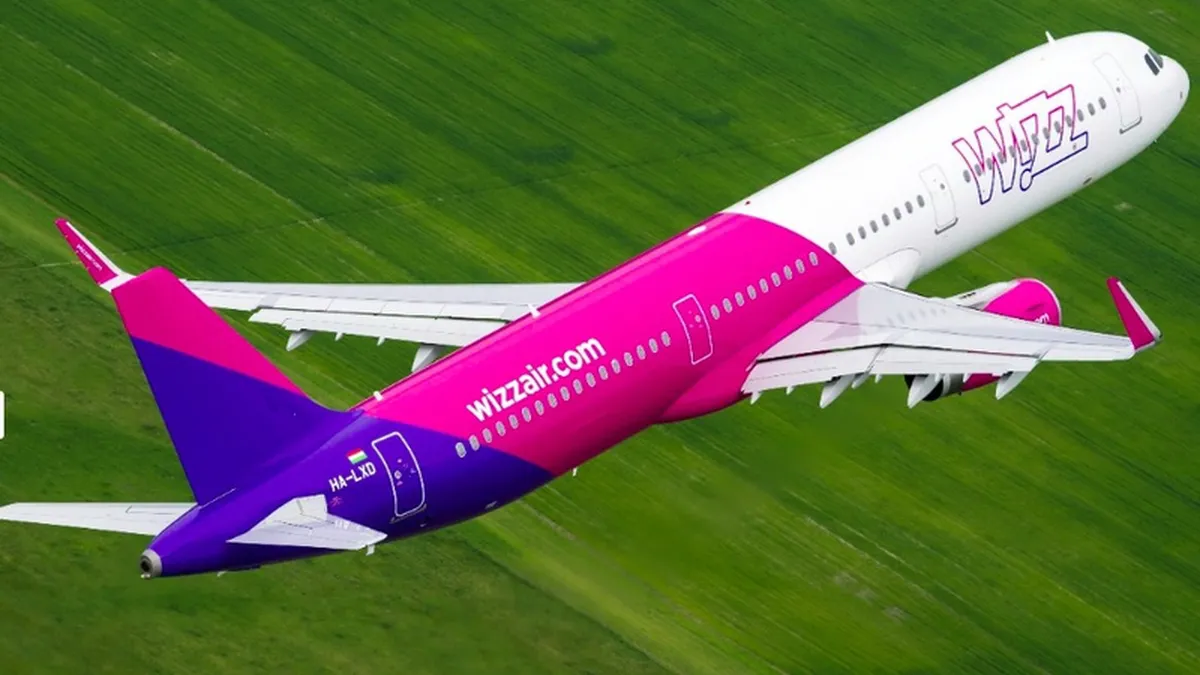 WIZZ AIR anunță cinci noi rute din Cluj-Napoca și Craiova