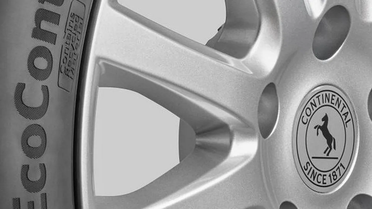 Continental lanseaza primele anvelope cu poliester realizate din sticle PET reciclate