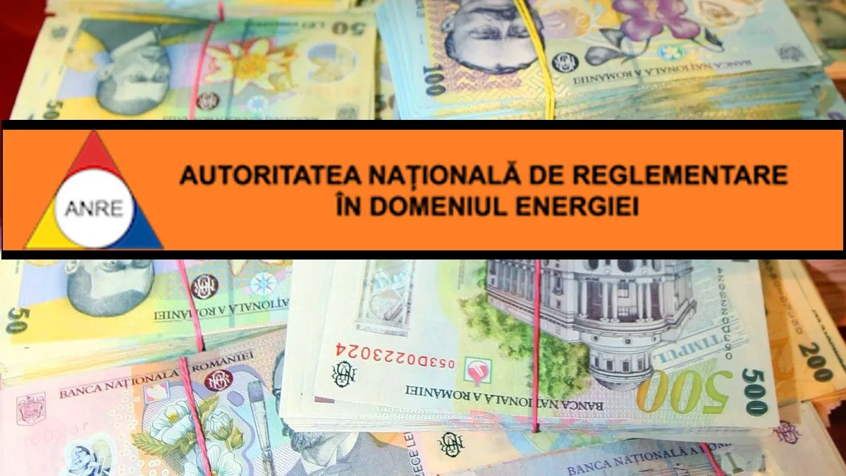 4,6 miliarde de lei către furnizorii de energie, decontați de ANRE