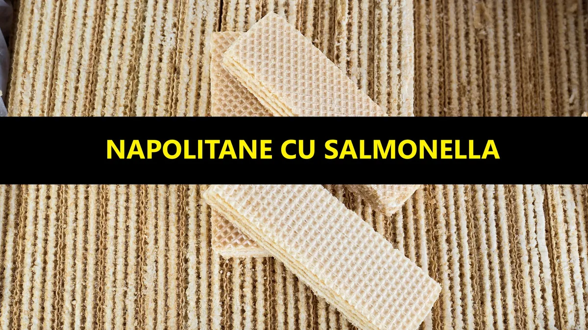 Alertă alimentară în magazinele Lidl. Napolitane cu Salmonella au fost retrase de urgență de la raft