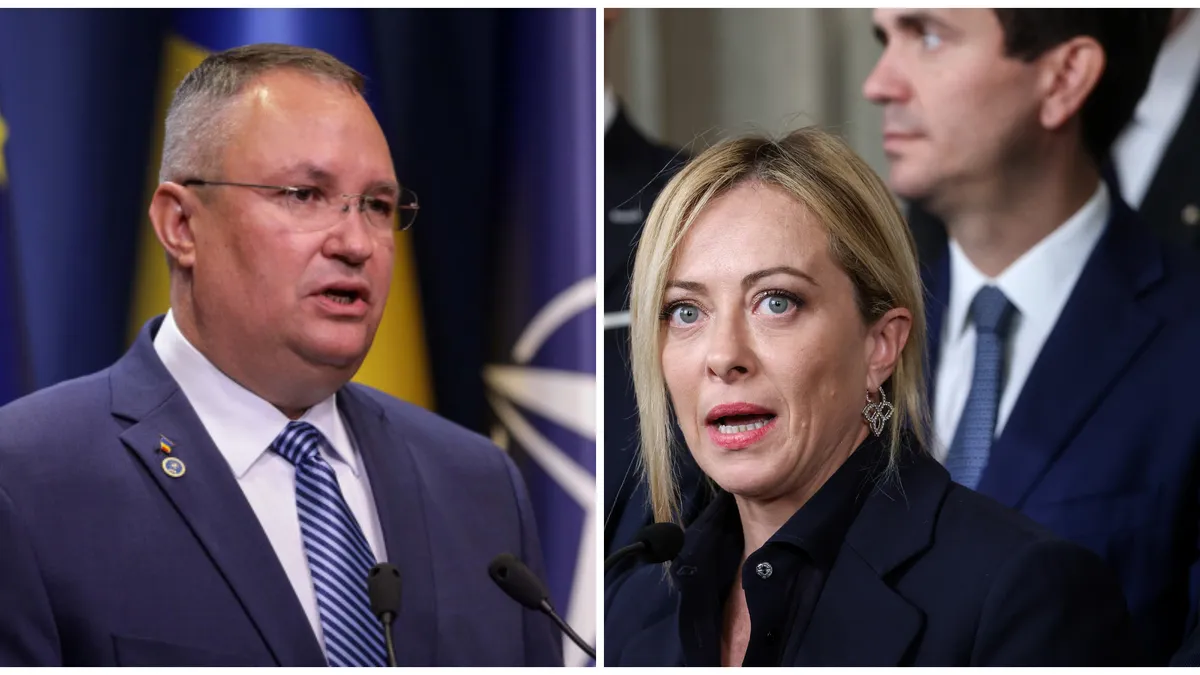 Premierul Ciucă, mesaj pentru Giorgia Meloni, noul lider al Guvernului din Italia