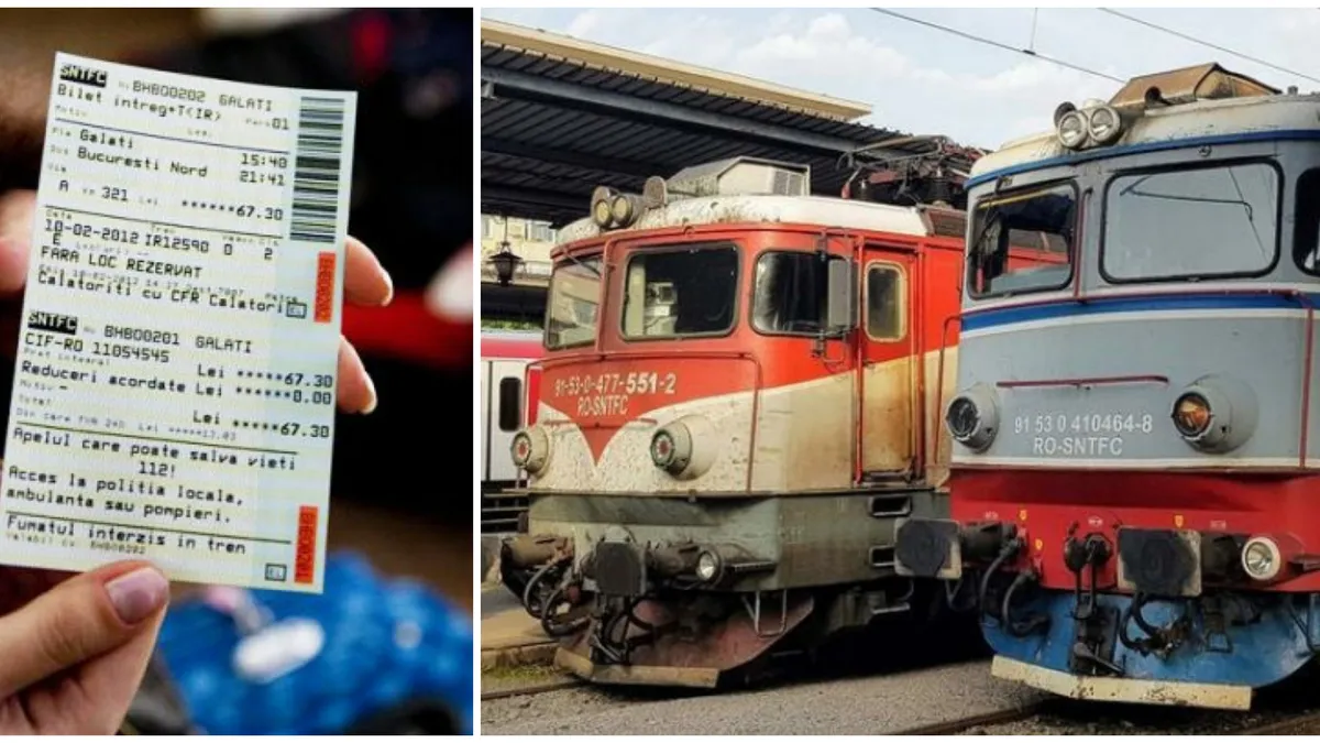 Începând cu 2023, biletele de tren ar putea fi extrem de scumpe. CFR a anunțat de ce va lua această decizie
