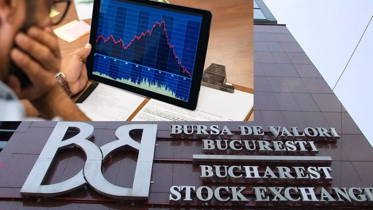 Bursa de Valori a închis în scădere ședința de astăzi