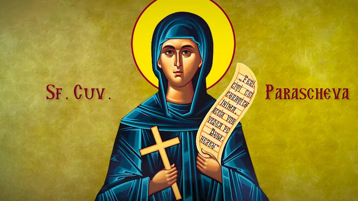 Peste 43.000 de români îşi sărbătoresc onomastica la praznicul Cuvioasei Parascheva. Cui spunem „La mulți ani”