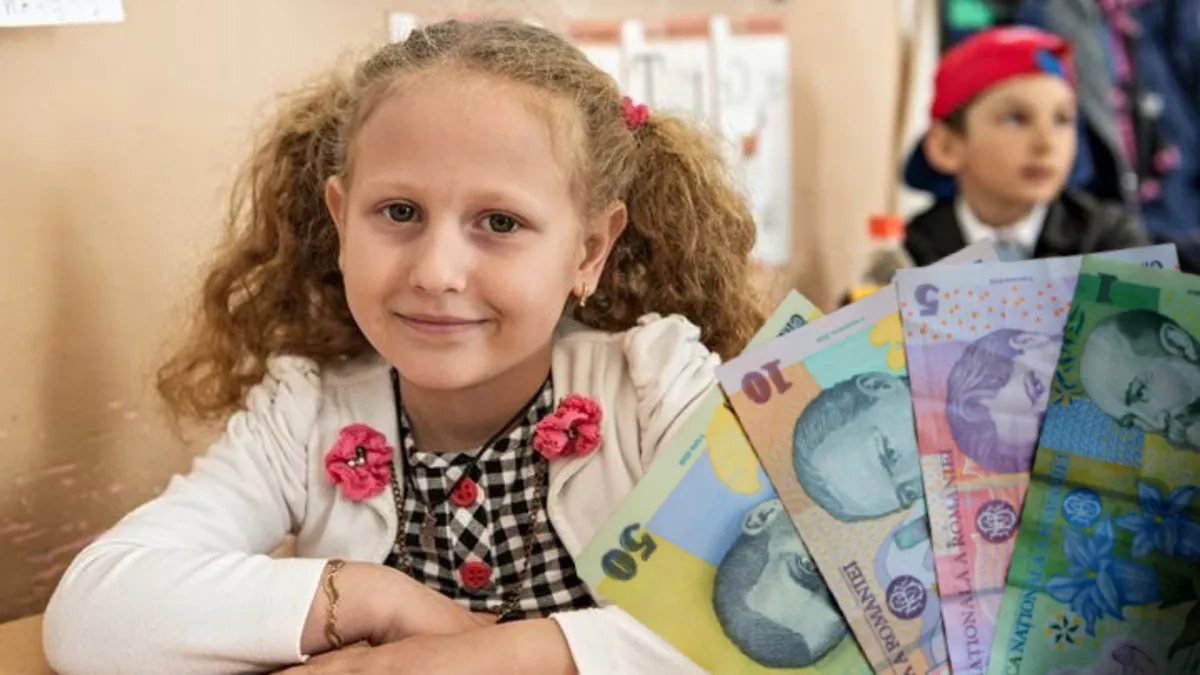 Alocațiile pentru copii, majorate de la 1 ianuarie. Câți bani vor intra în conturile părinților de anul viitor