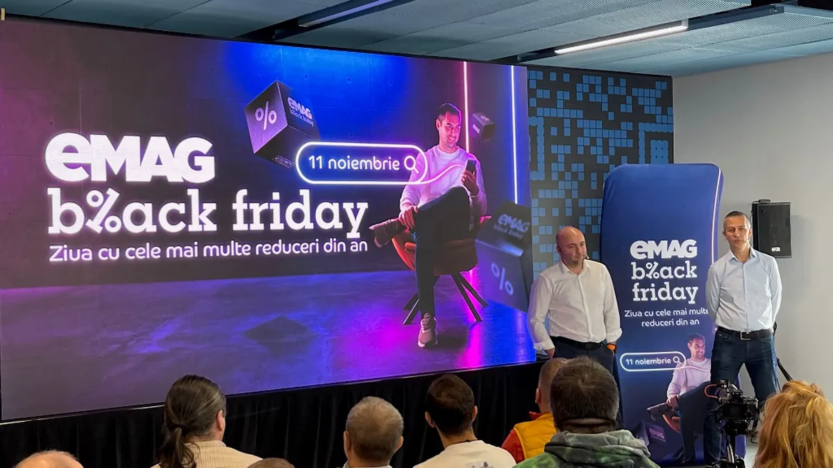 Iulian Stanciu (eMAG) se aşteaptă la vânzări de 130 de milioane de euro de Black Friday. Peste 1,5 milioane de oferte pe 11 noiembrie 2022