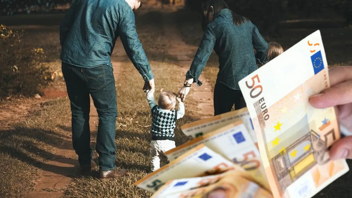 Bonus de 2000 de euro pentru familiile cu copii. Cine beneficiază de acest ajutor de la stat